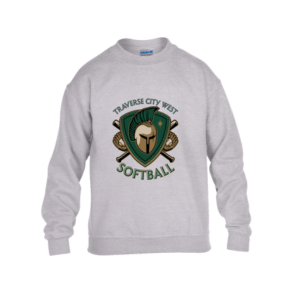 tc-titans-titan-crest-2-gildan-kids-heavy-blend-fleece-crew — Grey — Front — source sha256 7329dc9bd66abb44ae43660f3ed7e2f800a92092ab2db0fea1882a7189ab5b64 — Color position 3