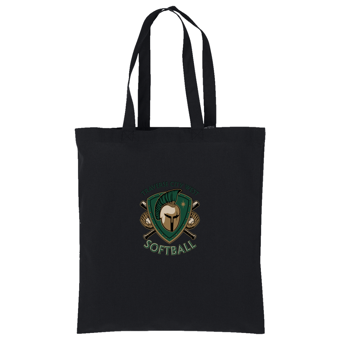 tc-titans-titan-crest-2-port-authority-core-cotton-tote — Deep Black — Front — source sha256 b0fabbd3bb220d3de5fde75574a8c6fd8ad96d4cc4aae5a4a8489e8ede369573 — Color position 1