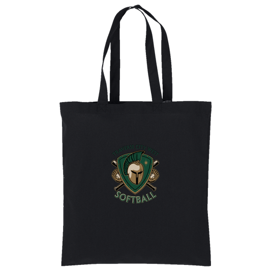 tc-titans-titan-crest-2-port-authority-core-cotton-tote — Deep Black — Front — source sha256 b0fabbd3bb220d3de5fde75574a8c6fd8ad96d4cc4aae5a4a8489e8ede369573 — Color position 1