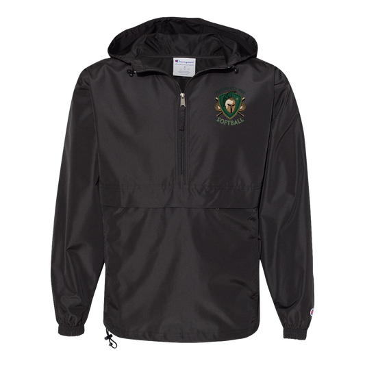 tc-titans-titan-crest-2-champion-unisex-packable-anorak-jacket — Black — Front — source sha256 cb53c32884987628d548af5424eb06fa0863510e14df92d63205d9108417d170 — Color position 1