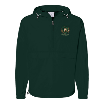 tc-titans-titan-crest-2-champion-unisex-packable-anorak-jacket — Dark Green — Front — source sha256 ee38dd2eb14f43359b99bb50200d7954173df5c6f797183f1b60710499f2c94a — Color position 3