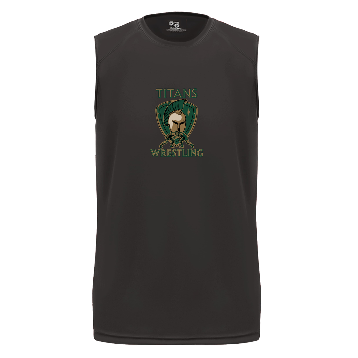 tc-titans-titan-crest-badger-b-core-sleeveless-performance-tee — Black — Front — source sha256 246d71ccfd829051d6188a381dd5a2a0bef88edb90301ae9f47504ccaefab809 — Color position 1