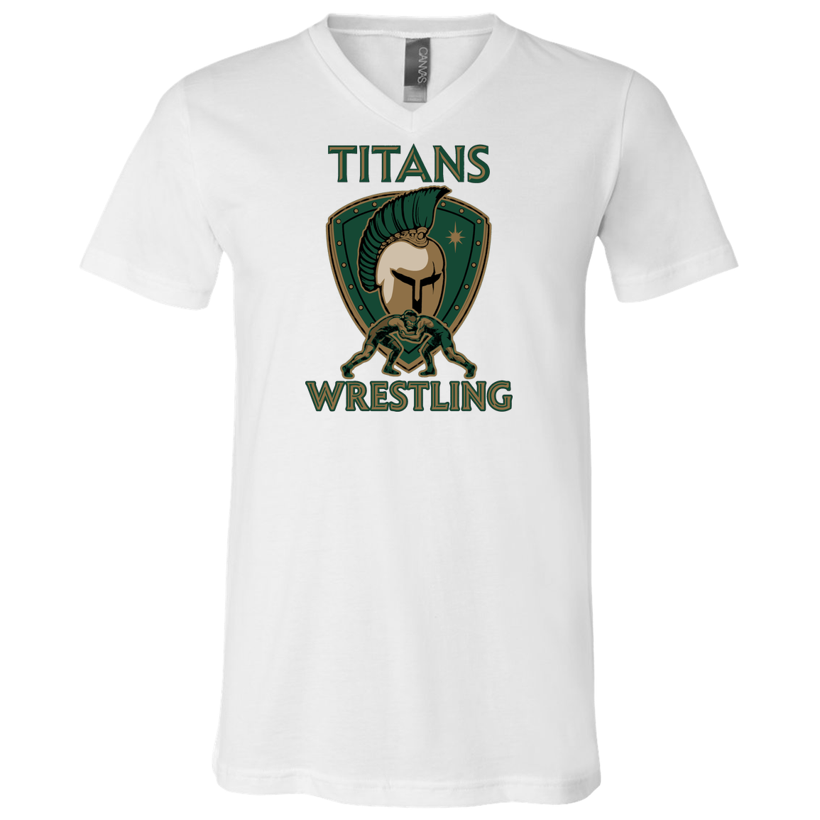 tc-titans-titan-crest-bella-canvas-unisex-jersey-ss-v-neck-t-shirt — White — Front — source sha256 41fbff657a465ea109483f920c94a0c1811f2c1cde7336ddbf6d1854c296372a — Color position 1