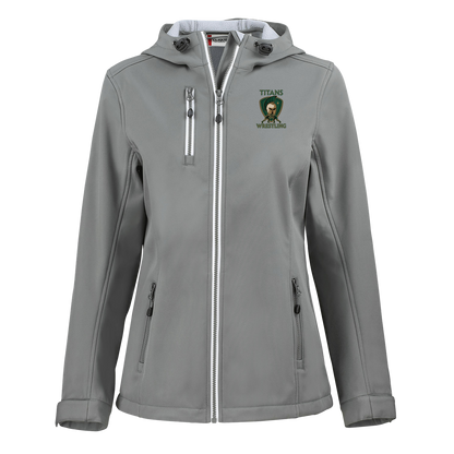 tc-titans-titan-crest-clique-womens-eco-stretch-softshell-jacket — Slate — Front — source sha256 f17b80f9d7ebb39500a8245e4d622e874805020094b903442611e8ca612eb5c8 — Color position 2