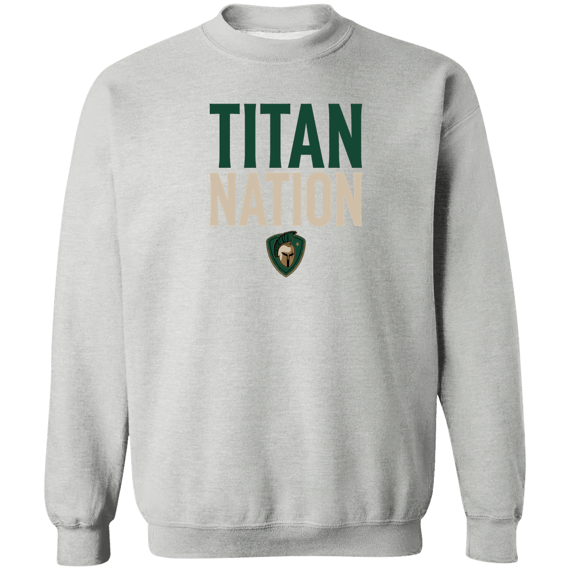 tc-titans-titan-nation-gildan-crewneck-pullover-sweatshirt — Sport Grey — Front — source sha256 1e7191dd23d82397bed8de70c53d51bdd34be5062cf091a9a2f83ade6eec9849 — Color position 1