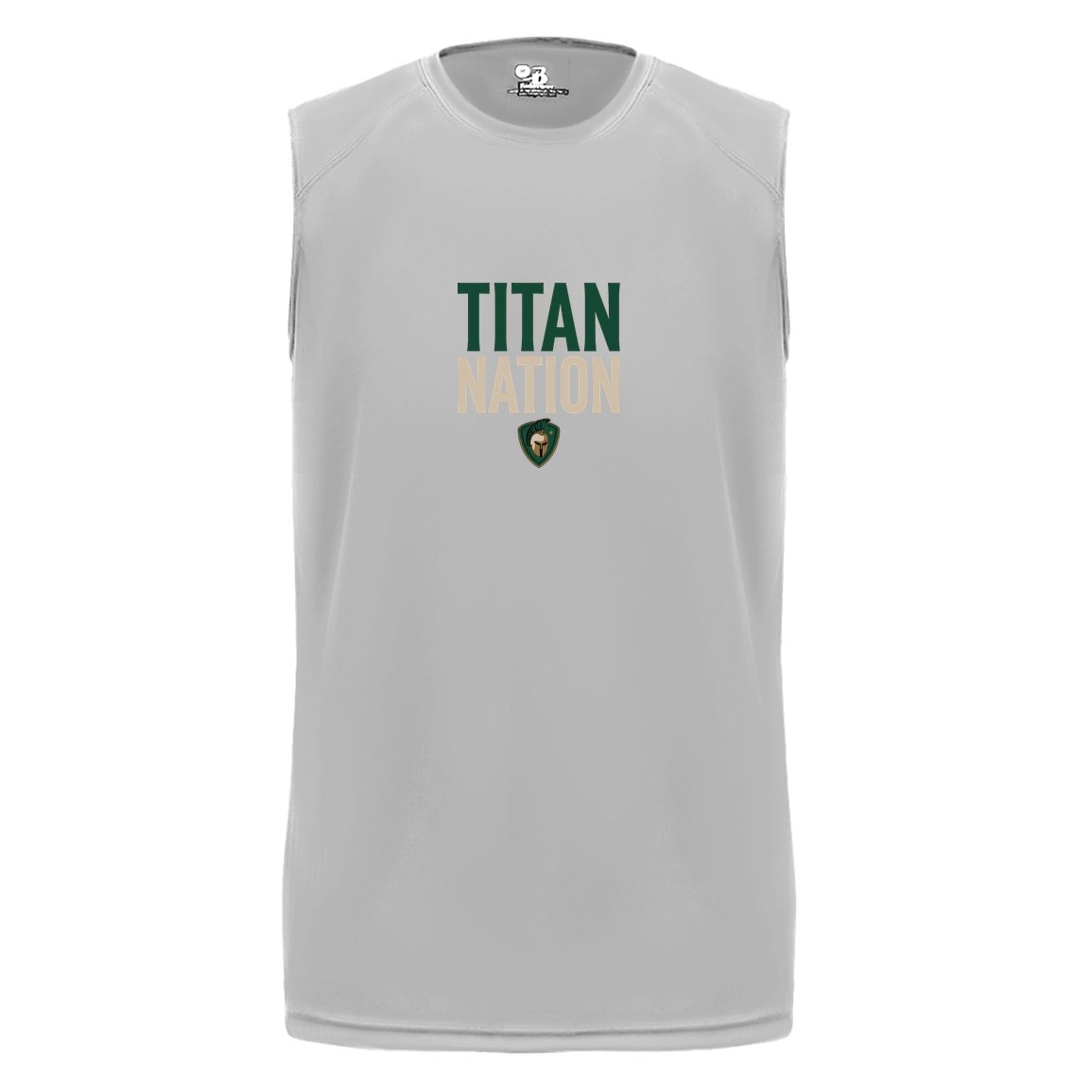 tc-titans-titan-nation-badger-b-core-sleeveless-performance-tee — Silver — Front — source sha256 216b5ce8dbd0a793f19d9f06538be972d8cba51977ef51a94f5a02a919f73896 — Color position 3