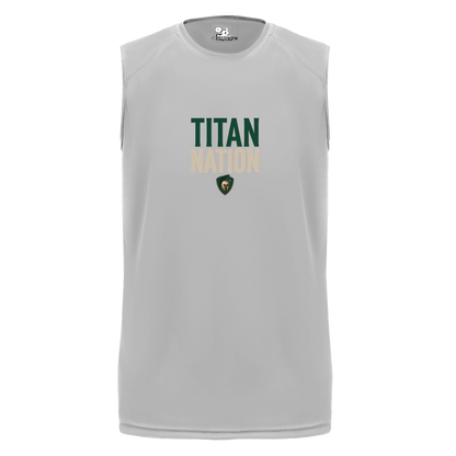 tc-titans-titan-nation-badger-b-core-sleeveless-performance-tee — Silver — Front — source sha256 216b5ce8dbd0a793f19d9f06538be972d8cba51977ef51a94f5a02a919f73896 — Color position 3