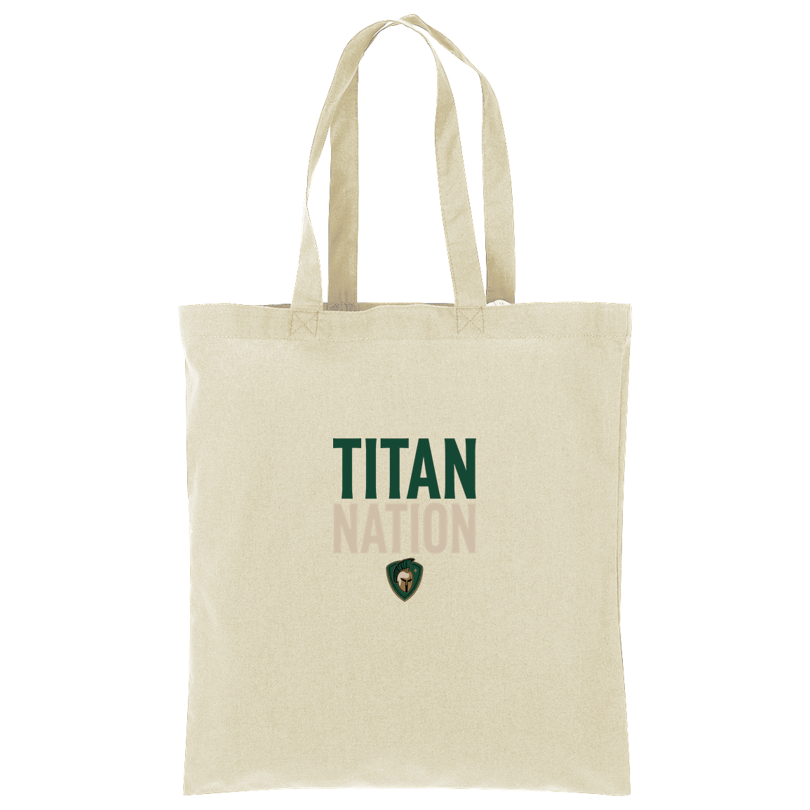 tc-titans-titan-nation-port-authority-core-cotton-tote — Natural — Front — source sha256 3592455c58fc47f049cc6c93de9a8c2071da1a7c00c25a6d9223c90a89620845 — Color position 2