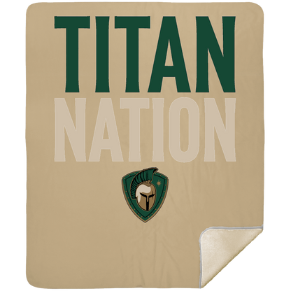 tc-titans-titan-nation-mshm-premium-sherpa-blanket-50x60 — Tan — Front — source sha256 43136f0b91cabe969f31706d8dc2f2e35a889dc423e6893c7590e738072016b9 — Color position 5