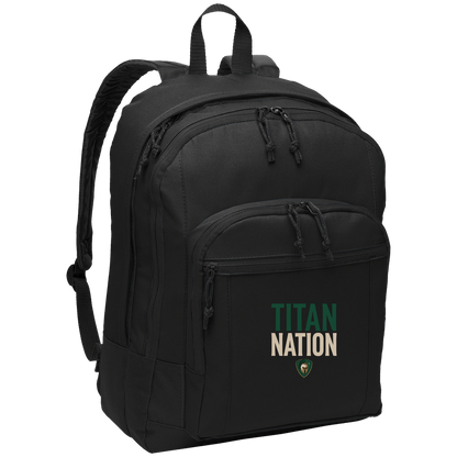 tc-titans-titan-nation-port-authority-basic-backpack — Black — Front — source sha256 62c88997a5d5cf3b134b92f947aedeba330d3b9c1a3e1f9421f00b2e68e2d92c — Color position 1