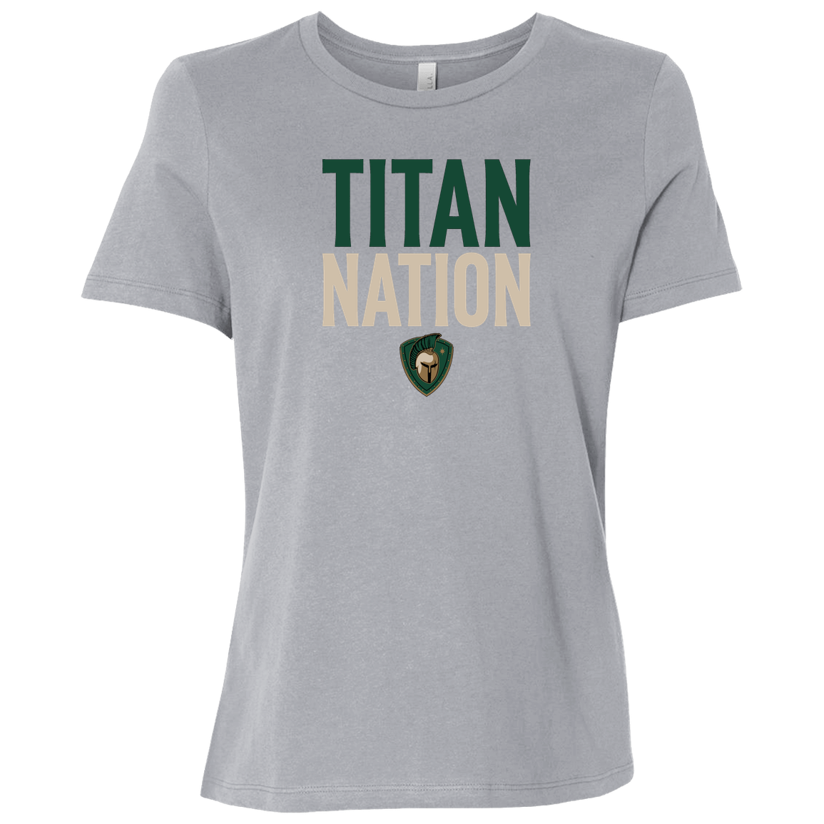 tc-titans-titan-nation-bella-canvas-ladies-relaxed-jersey-short-sleeve-t-shirt — Athletic Grey — Front — source sha256 938c994b45fa8fa7a6e717392aa283bc0b99cd4c7ded4d1c21ff708da540f867 — Color position 3