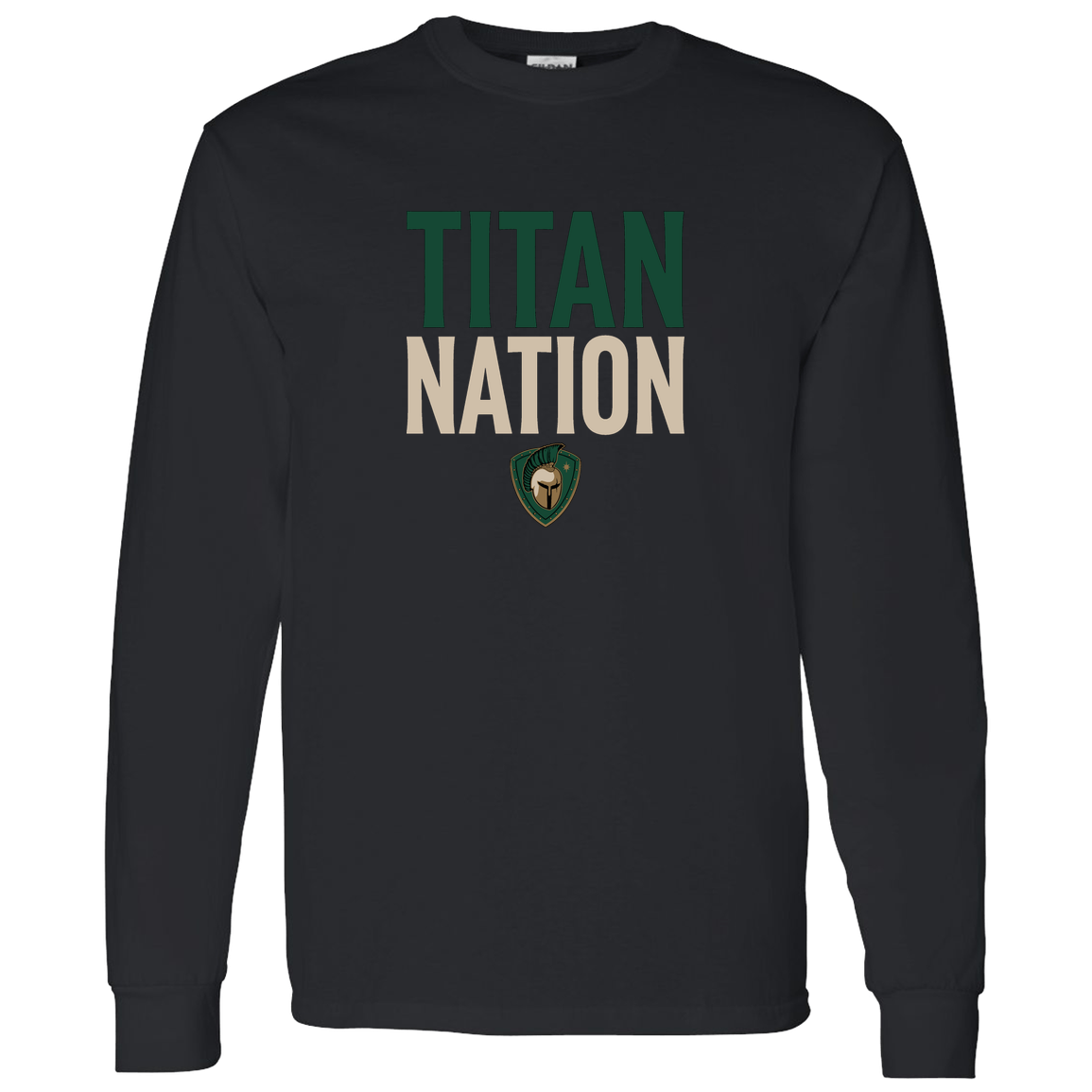tc-titans-titan-nation-gildan-ls-t-shirt-5-3-oz — Black — Front — source sha256 af43f9a5cbb48f2d878f6b3e314a063d27b86eb14291e8405ccbe56c620e1af3 — Color position 4