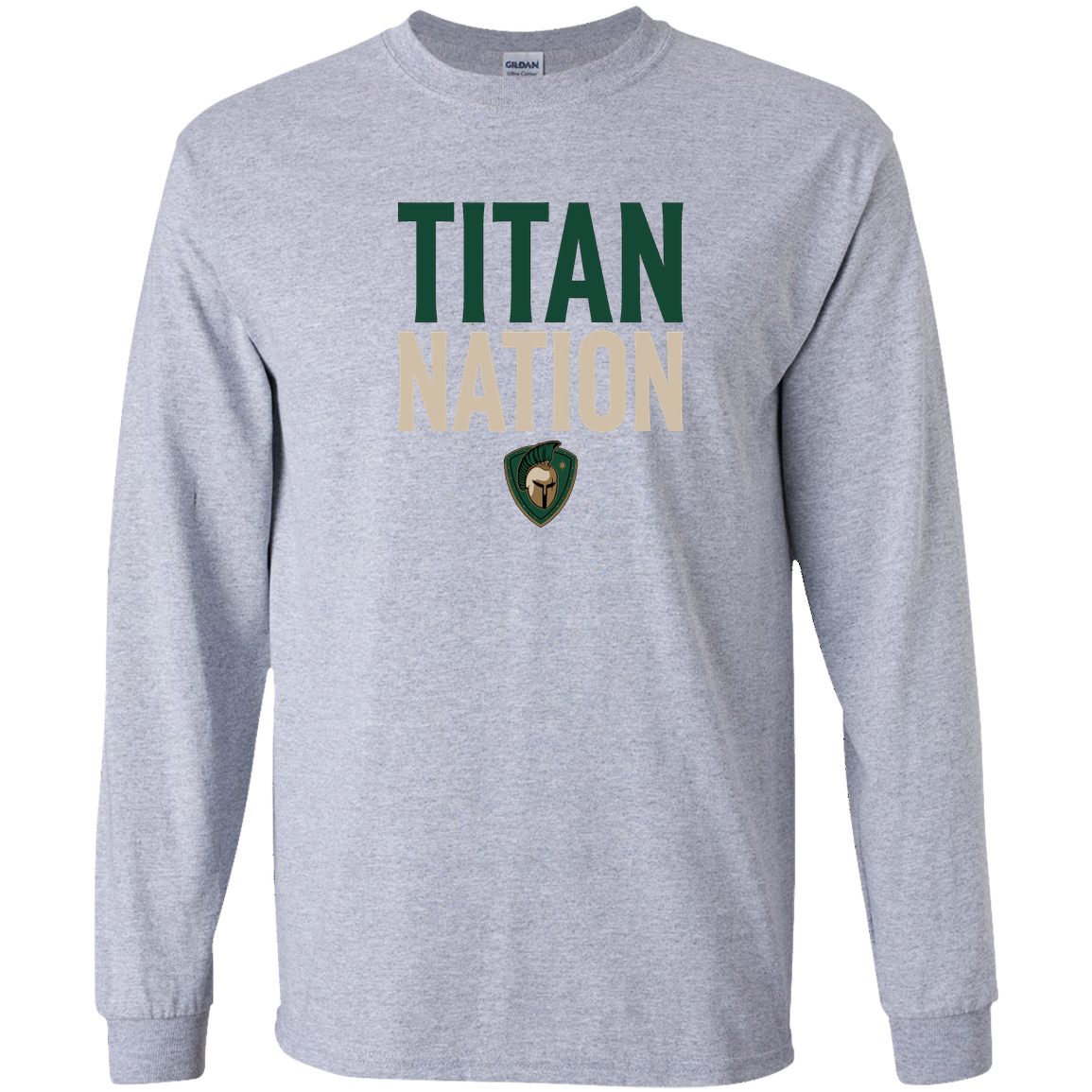 tc-titans-titan-nation-gildan-youth-ls-t-shirt — Sport Grey — Front — source sha256 cb41644b8c281fc6d27281431a1644d9716198b396a490cbbe7e654ee93eb236 — Color position 1