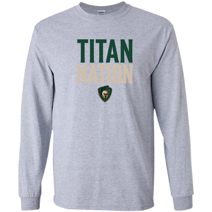 tc-titans-titan-nation-gildan-youth-ls-t-shirt — Sport Grey — Front — source sha256 cb41644b8c281fc6d27281431a1644d9716198b396a490cbbe7e654ee93eb236 — Color position 1