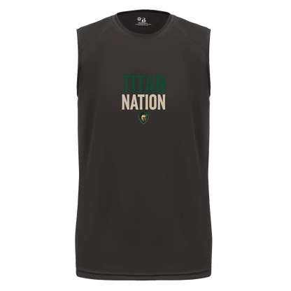 tc-titans-titan-nation-badger-b-core-sleeveless-performance-tee — Black — Front — source sha256 e6a0bffa6e878132dc6219396a6ce638b1bcf59c98ba361245a89c733d31354c — Color position 1