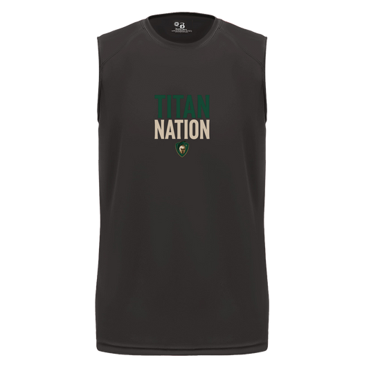 tc-titans-titan-nation-badger-b-core-sleeveless-performance-tee — Black — Front — source sha256 e6a0bffa6e878132dc6219396a6ce638b1bcf59c98ba361245a89c733d31354c — Color position 1
