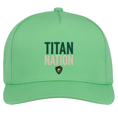 tc-titans-titan-nation-pacific-headwear-weekender-perforated-snapback-cap — Green — Front — source sha256 f57de05f9d3d8ceaccf2276e3972631cd79979854ca953d026bc97dd8cd3e5f2 — Color position 8