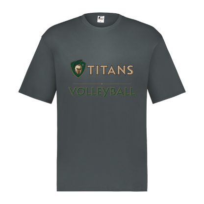 tc-titans-volleyball-basic-c2-mens-performance-short-sleeve-tee — Graphite — Front — source sha256 30976fd808c9c05b28204a082ab1e6673ad458b8efce85fa970f5d3334dcac6d — Color position 2