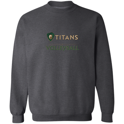 tc-titans-volleyball-basic-gildan-crewneck-pullover-sweatshirt — Dark Heather — Front — source sha256 326e015865d8e7bb64b58d31cd56d03a9f6687754df10597aa6f416f252c5a52 — Color position 6