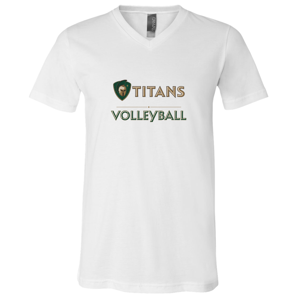 tc-titans-volleyball-basic-bella-canvas-unisex-jersey-ss-v-neck-t-shirt — White — Front — source sha256 36c10ccaf3a101d409fc4ece3431cf81f257c27793621ed5a4496f557189ef0b — Color position 1