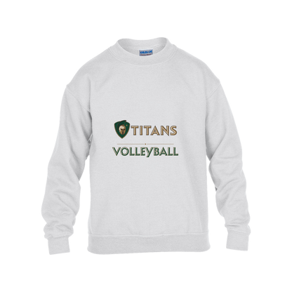 tc-titans-volleyball-basic-gildan-kids-heavy-blend-fleece-crew — White — Front — source sha256 6619d813189556c8af6f64ec9e01b6d113115662a9607cc98bd039e5f4ae6106 — Color position 4