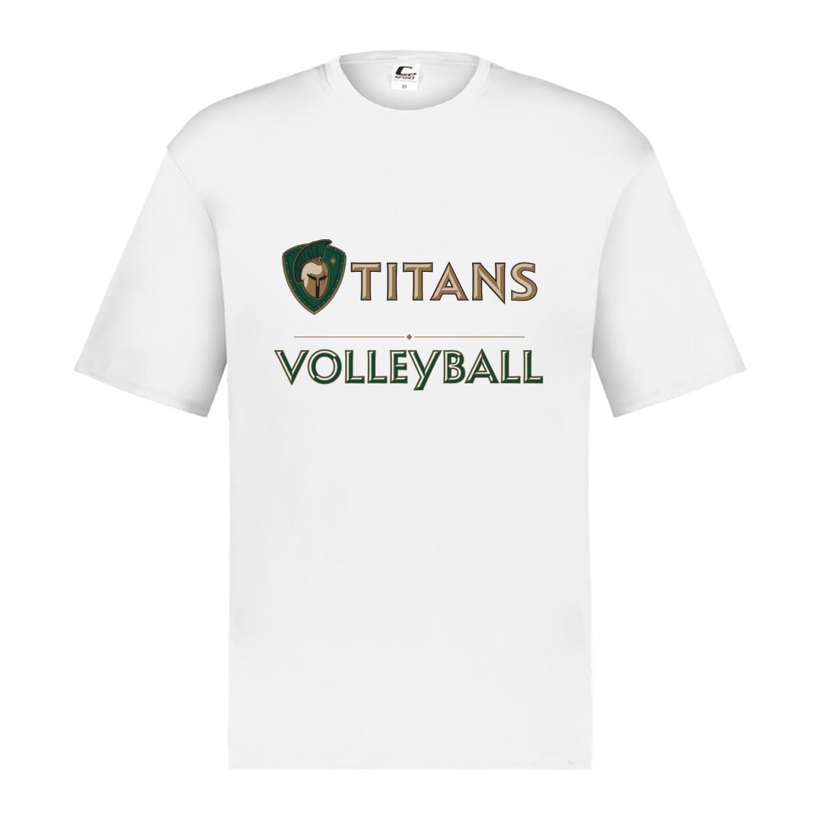 tc-titans-volleyball-basic-c2-mens-performance-short-sleeve-tee — White — Front — source sha256 6fb4e895f805016e0e5e8ada3280629287c6fd8f964a1cbeda95c2e5fb89c78d — Color position 4