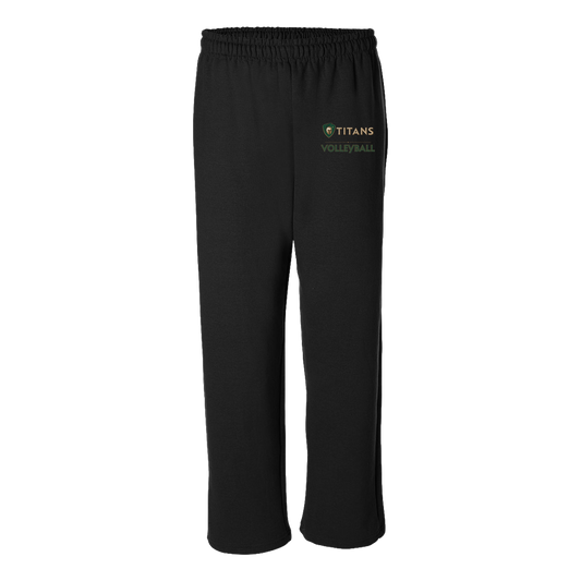 tc-titans-volleyball-basic-gildan-adult-heavy-blend-open-bottom-pant — Black — Front — source sha256 86c575950f70562074e2f582ac3812f40b489e46f3b6fff2eeb5869befd79ff0 — Color position 1