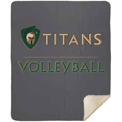 tc-titans-volleyball-basic-mshm-premium-sherpa-blanket-50x60 — Gray — Front — source sha256 93e29d06aef034b544b35d799ae5facbe4df93227ca312b19312cadb9ec8b395 — Color position 3