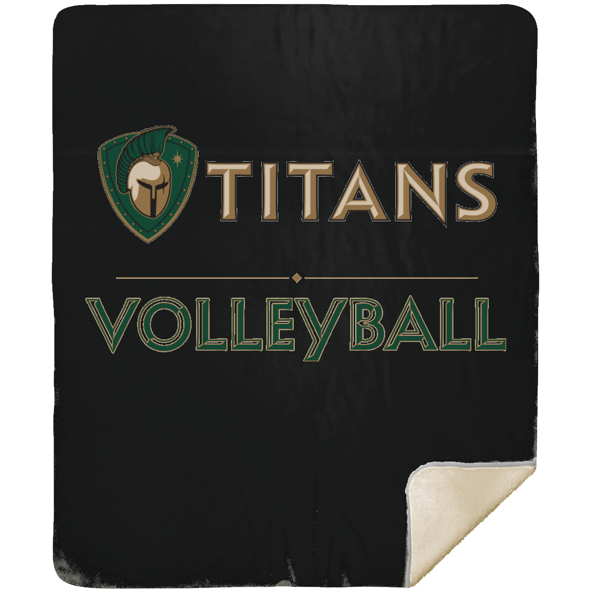 tc-titans-volleyball-basic-mshm-premium-sherpa-blanket-50x60 — Black — Front — source sha256 bb1e54a2921c967df5f9ad09e4f16752250e37aad5a362eaad872076e4fcda7d — Color position 2