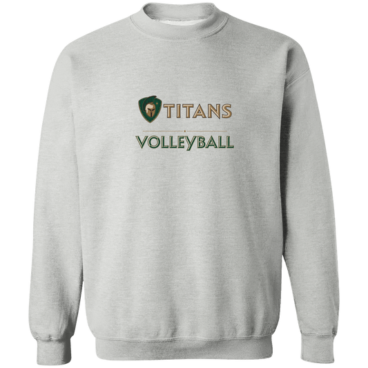 tc-titans-volleyball-basic-gildan-crewneck-pullover-sweatshirt — Sport Grey — Front — source sha256 e651bcfd297bafdf575197da66b4d46eb52e509b67ee5c90bbc3285fe94479c3 — Color position 1