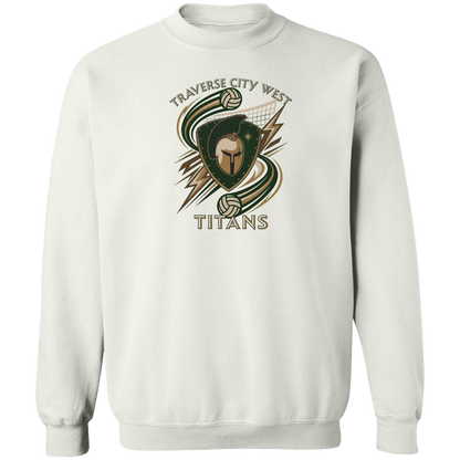 tc-titans-volleyball-rally-gildan-crewneck-pullover-sweatshirt — White — Front — source sha256 0493b115df5a2e027a16184715d90115b621a8b48d89791177849f903586dd6d — Color position 3