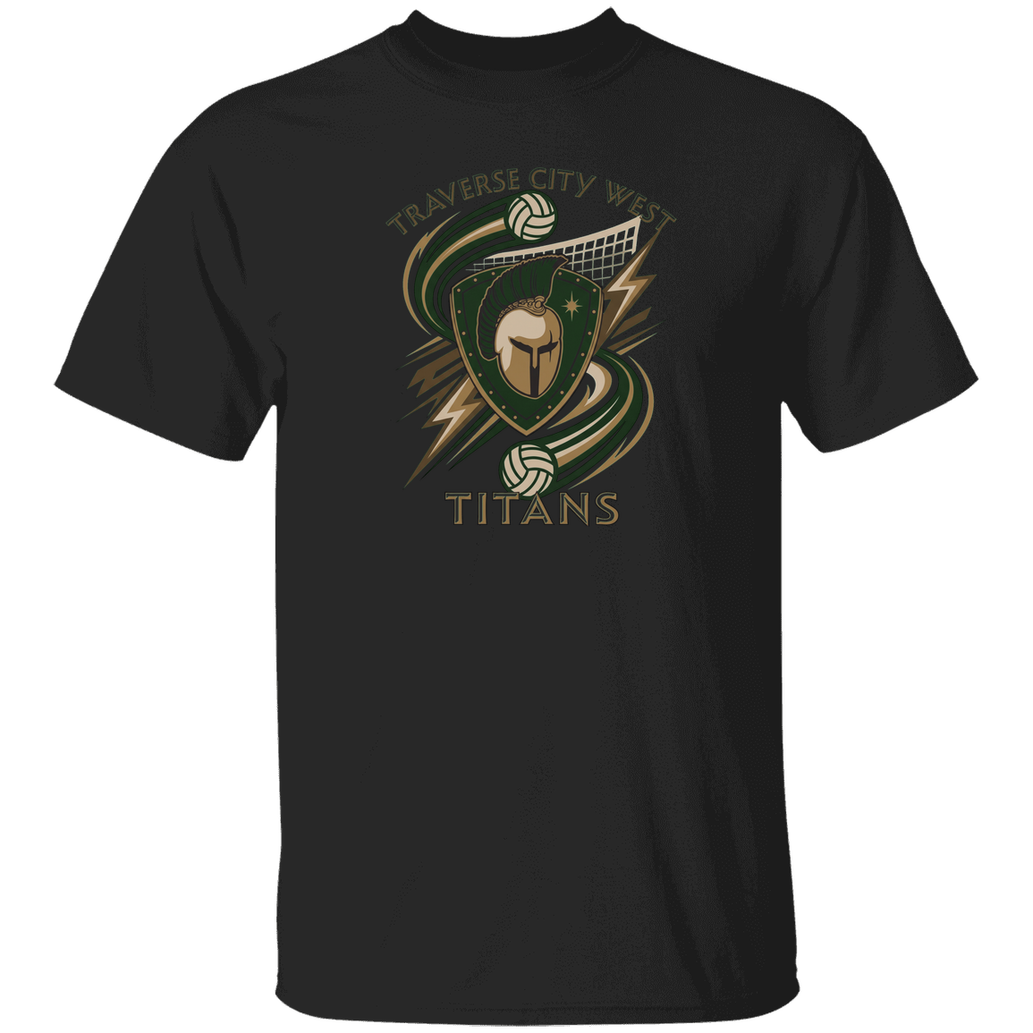 tc-titans-volleyball-rally-gildan-5-3-oz-t-shirt — Black — Front — source sha256 287f83e1e8d8c88cb1fa9442c356c3dc409b643bd3ffaa6c60f4623af5d9a96f — Color position 5
