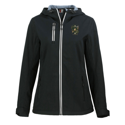 tc-titans-volleyball-rally-clique-womens-eco-stretch-softshell-jacket — Black — Front — source sha256 3235cfecaaef7c8646fc6c76a7937c474a057ad7e1b61ed95505a8b0782bffe3 — Color position 1