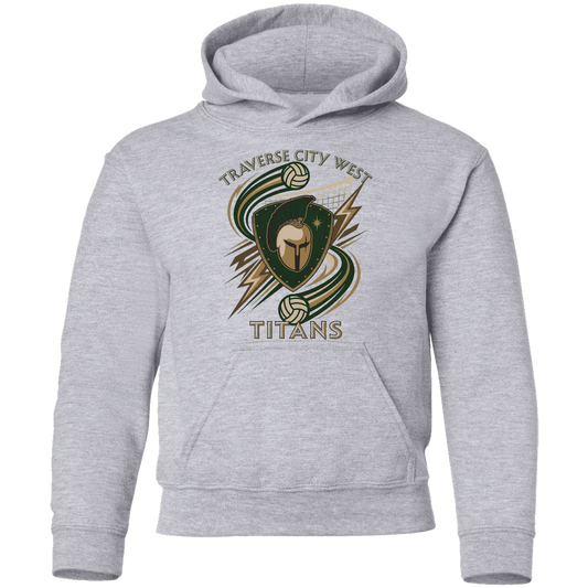 tc-titans-volleyball-rally-gildan-youth-pullover-hoodie — Sport Grey — Front — source sha256 44488fe6d1390303c8dfcc18788a899af950b95822381b0d155cf274a7631799 — Color position 1