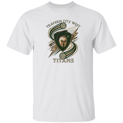 tc-titans-volleyball-rally-gildan-youth-5-3-oz-100-cotton-t-shirt — White — Front — source sha256 663f208abf47839d81e934d95ccd75f894e84fbb0ceaf6166c87b74563bfa129 — Color position 1