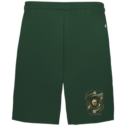 tc-titans-volleyball-rally-badger-adult-b-core-7-inch-short-with-pockets — Forest — Front — source sha256 7a2776f52824a027213f42cd715f45ccecaa7d86c94bbefc4ede1005ecdf39ba — Color position 4