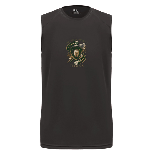 tc-titans-volleyball-rally-badger-b-core-sleeveless-performance-tee — Black — Front — source sha256 7b850b226db089000ddf4259dc0ce6da709a3f4d99a882d898ddd4ce7032b945 — Color position 1