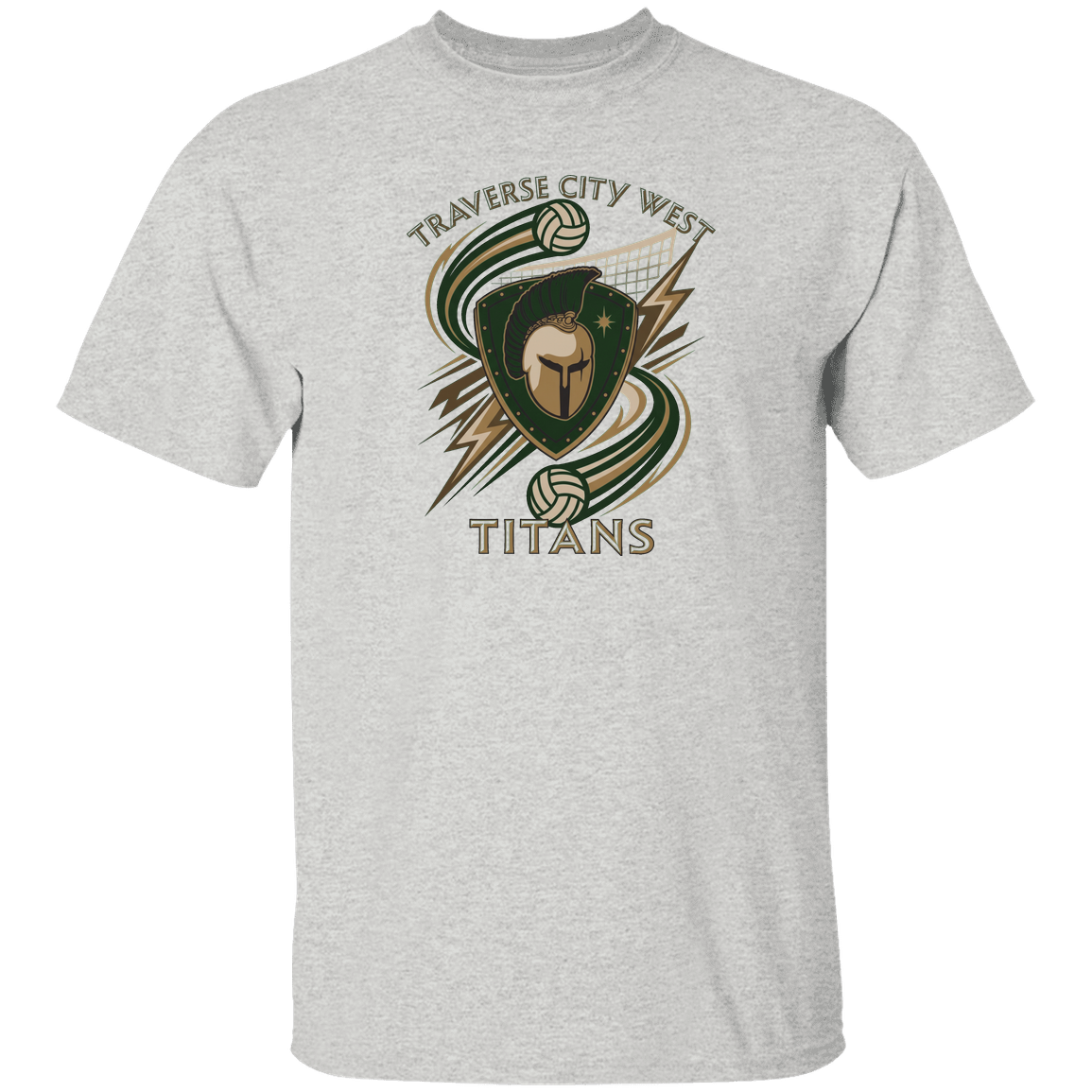 tc-titans-volleyball-rally-gildan-5-3-oz-t-shirt — Ash — Front — source sha256 83006cb94d461040b4a4ed0558f454a37e9d610247b55002098e88b6e1e18d79 — Color position 4