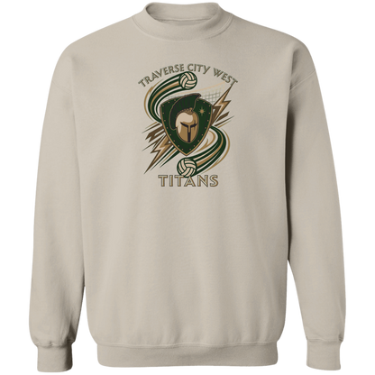tc-titans-volleyball-rally-gildan-crewneck-pullover-sweatshirt — Sand — Front — source sha256 869622c5e197e95bc7e9dbe7f08753eb7373dc12abf556cf34bbc1685a79de86 — Color position 5