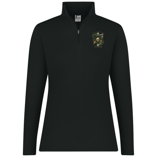 tc-titans-volleyball-rally-c2-womens-1-4-zip-pullover — Black — Front — source sha256 c2971764f5a5c48ebea121f63ab8034af5db06b6ed2f6df392555696278ba71c — Color position 1