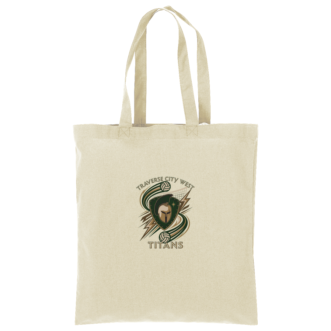 tc-titans-volleyball-rally-port-authority-core-cotton-tote — Natural — Front — source sha256 e3ce0865d1cf8fa0bd5a5b345313a71d6c984fb880e7474090e4383f737616f9 — Color position 2