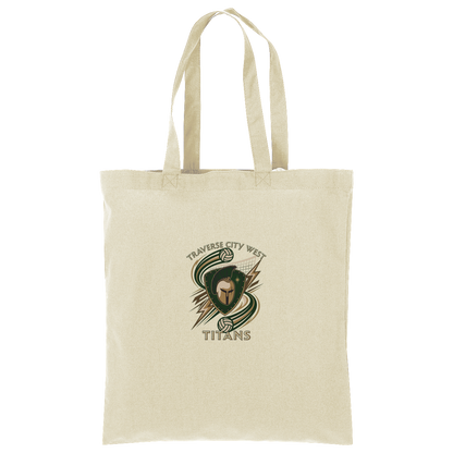 tc-titans-volleyball-rally-port-authority-core-cotton-tote — Natural — Front — source sha256 e3ce0865d1cf8fa0bd5a5b345313a71d6c984fb880e7474090e4383f737616f9 — Color position 2
