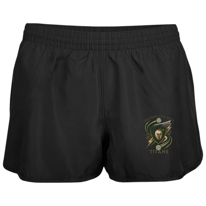 tc-titans-volleyball-rally-augusta-ladies-wayfarer-running-shorts — Black — Front — source sha256 ed3a57121fce3f4b7d7c0bc2ad6e4e8de771a5a8c8ebcb655dcadce150e29cbb — Color position 1