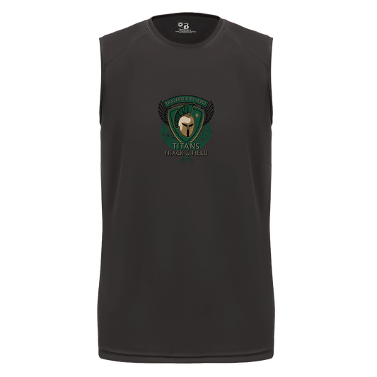 tc-titans-winged-warrior-crest-badger-b-core-sleeveless-performance-tee — Black — Front — source sha256 118996d313c7b5a932db8a0c4fcbc5c728a8a38814eab0856145723aa6ae65f0 — Color position 1
