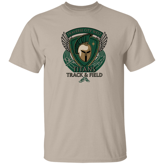 tc-titans-winged-warrior-crest-gildan-5-3-oz-t-shirt — Sand — Front — source sha256 1562fe0e861acf4192c6a130386d9598778b511d122f8c8c1ddb4c9ca6c08f46 — Color position 1