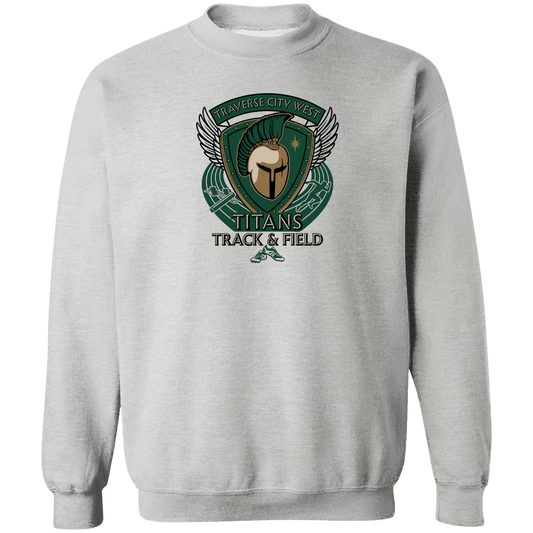 tc-titans-winged-warrior-crest-gildan-crewneck-pullover-sweatshirt — Sport Grey — Front — source sha256 1c2c912163c43e896186c71d2fe49b35035a14bd7ad7fa8023af956ab4590cf8 — Color position 1