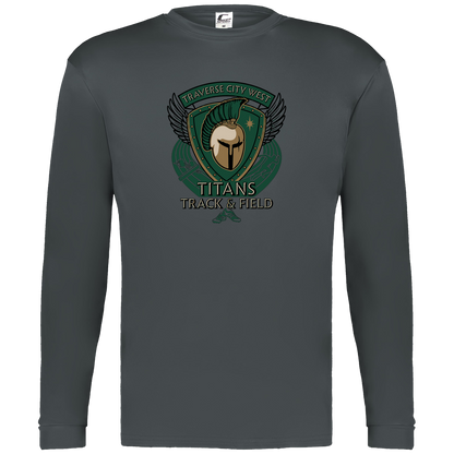 tc-titans-winged-warrior-crest-c2-mens-performance-long-sleeve-tee — Graphite — Front — source sha256 32c723de6d3927eb253b675c781e549f496ded044bd72c00f42028970530b153 — Color position 2