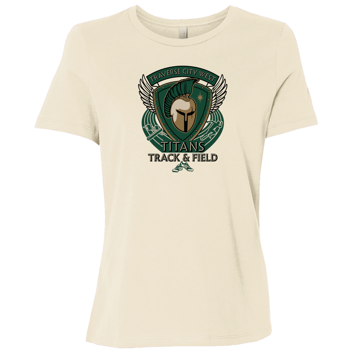 tc-titans-winged-warrior-crest-bella-canvas-ladies-relaxed-jersey-short-sleeve-t-shirt — Natural — Front — source sha256 344f92a981c226d2c23d17259cfacaf938e8483fe3c836d9903156bfaa546906 — Color position 1