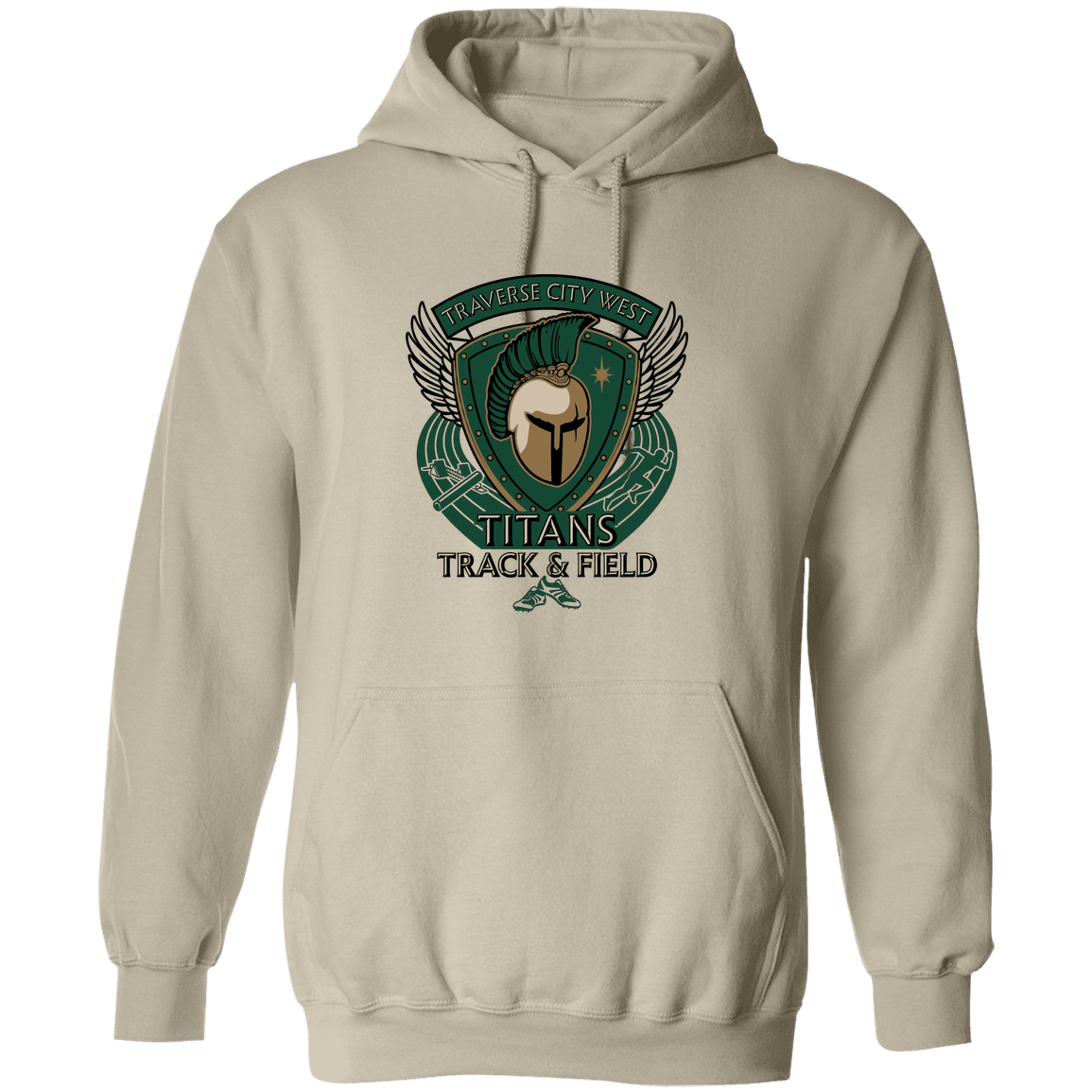 tc-titans-winged-warrior-crest-gildan-pullover-hoodie — Sand — Front — source sha256 46b9e67a0aefacb43c668a4d08a44aeafe2eeffc799b096c667741c1e8dbeda1 — Color position 1