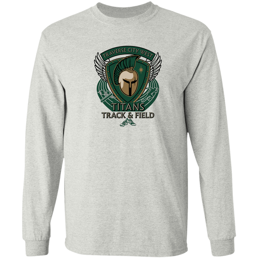tc-titans-winged-warrior-crest-gildan-ls-t-shirt-5-3-oz — Ash — Front — source sha256 4b7d1faa27507a4a9ba17ef18a1f52b4535adb0b6a46087da4c27f532f6da1cf — Color position 1